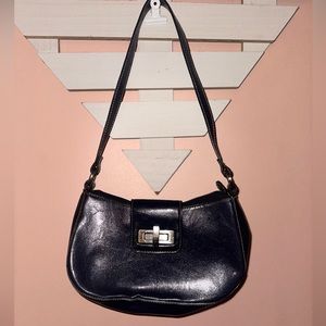 dark blue purse